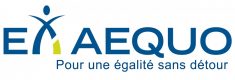 Logo Ex aequo : pour une égalité sans détour.